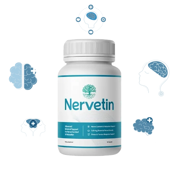 Nervetin nerve support capsule bottles